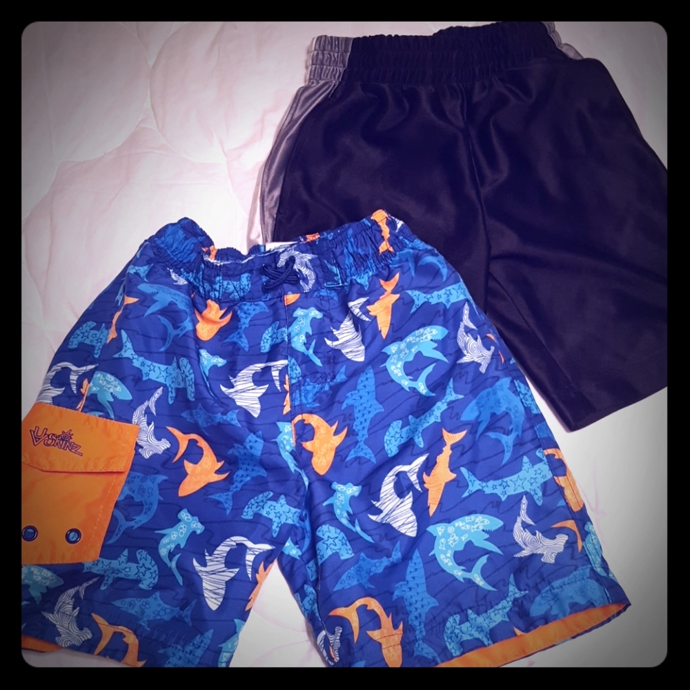 Bundle- Boys Swim shorts size 4-5